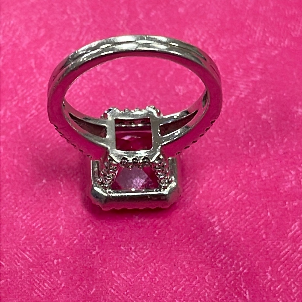 Pink Topaz Ring - Picture 10 of 13